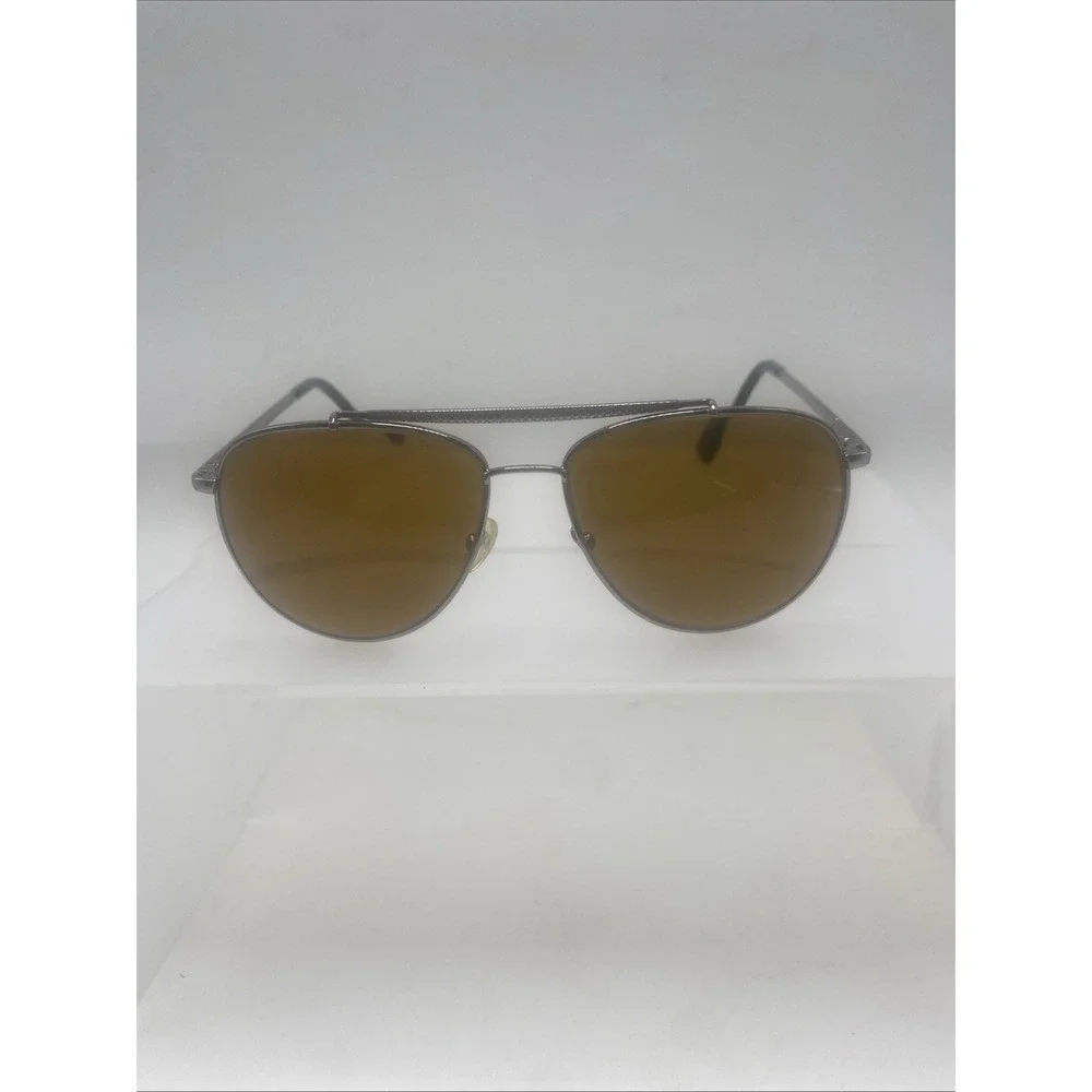 Lacoste Sunglasses FRAMES ONLY L177S 033 Aviator 57-15-140 Silver Brown 162